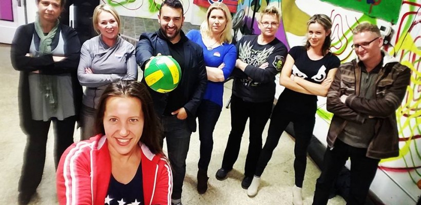 ELECTION DAY MEETING WITH DZIKA VB -VOLLEYBALL TEAM