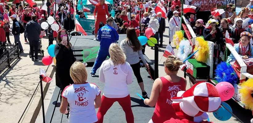 DZIKA FITNESS AT 126TH POLISH CONSTITUTION DAY PARADE 2017.