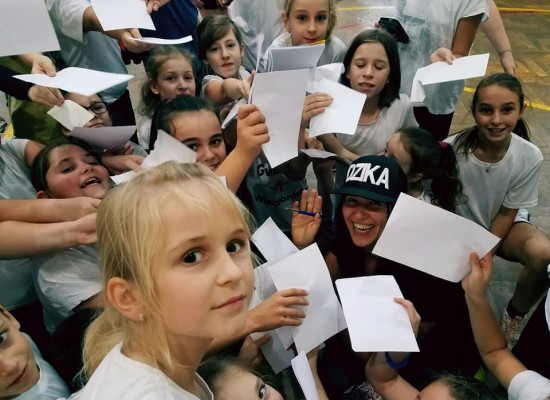 DZIKA FITNESS AT MY ELEMENTARY SCHOOL IN WIAZOW – POLAND 2017