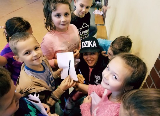 DZIKA FITNESS AT ELEMENTARY SCHOOL IN JAWOROW-POLAND 2017